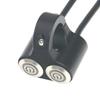 LMoDri Motorcycle Switches 22mm Handlebar Mount Switch Headlight Hazard Brake Fog Light ON-OFF Aluminum Alloy With Led