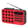 Portable Radio Mini Headphone Jack Sturdy Pocket Size MP3 Player for Walking Outdoor