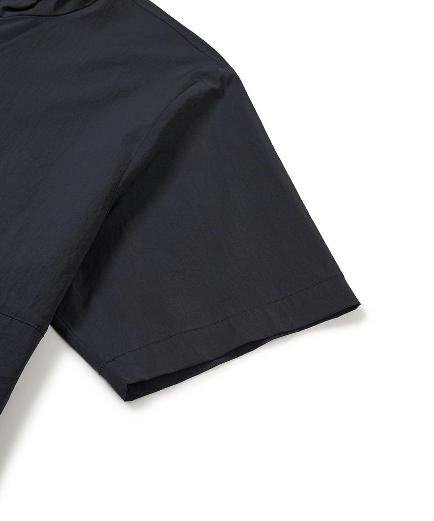 Snowpeak Apparel Root Hooded Short Sleeve Anorak Navy (S24Muran65)