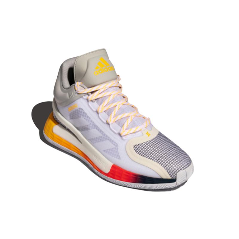 Adidas D Rose 11 'White Gold Tech Indigo' Sneakers FW8508