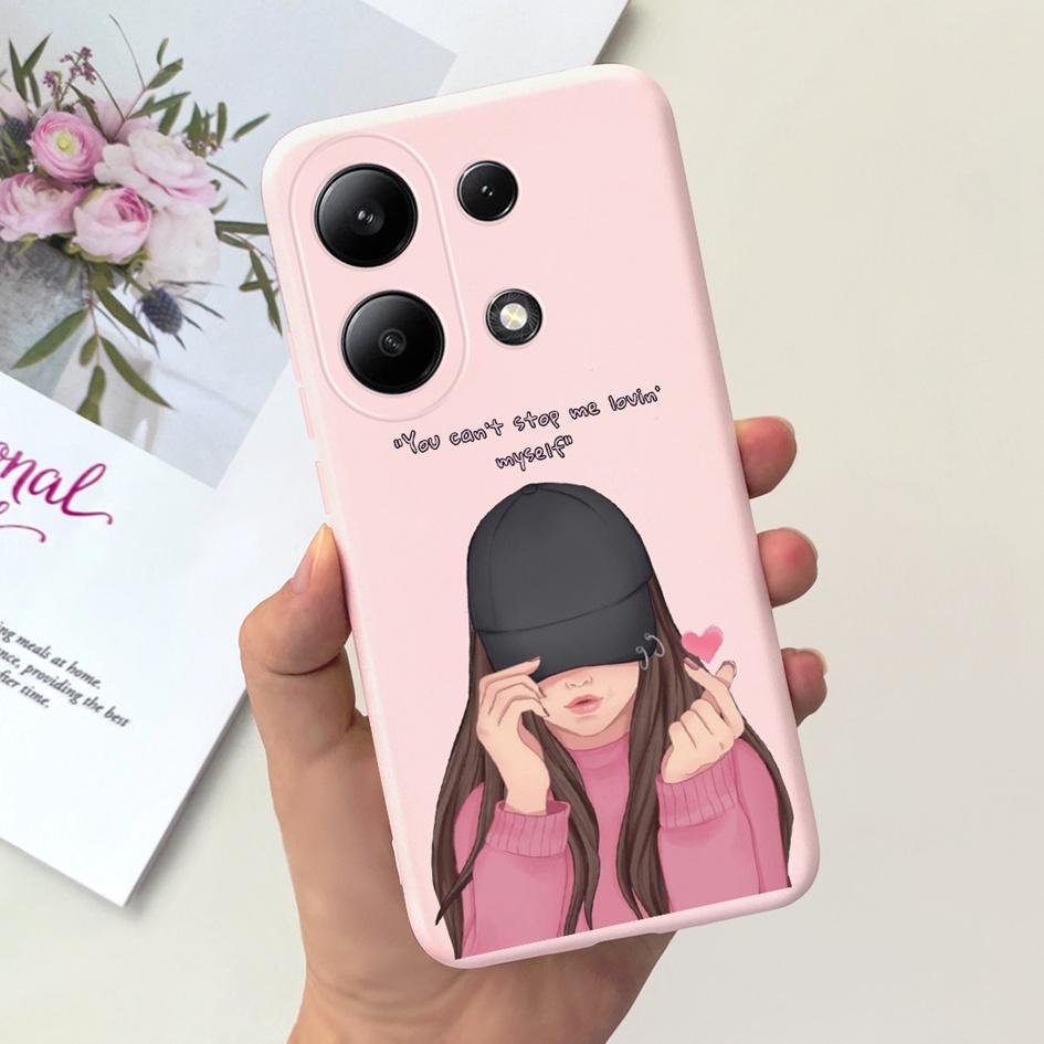 For Xiaomi Redmi Note 13 Pro Plus 5G Case Fashion Girls Love Heart Fundas Soft Silicone Cover For Redmi Note 13 Pro 4G 5G Bumper