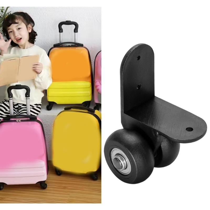 1 Pair Practical Suitcases Wheels Replacement Spare Castor for Luggages Accessories Replace Wheel Easy Install