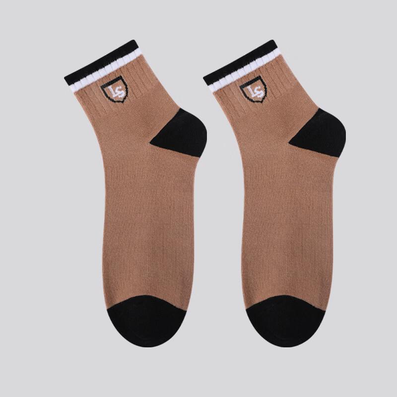 LangSha Men s Anti-odor Sports Mid-Calf Socks