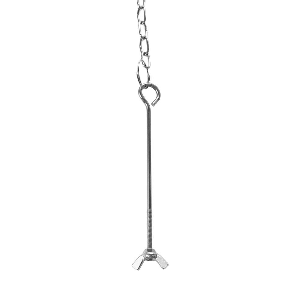 Adjustable Length Bird Cage Food Holder Rust-proof Chicken Veggies Hanging Feeder  Birds