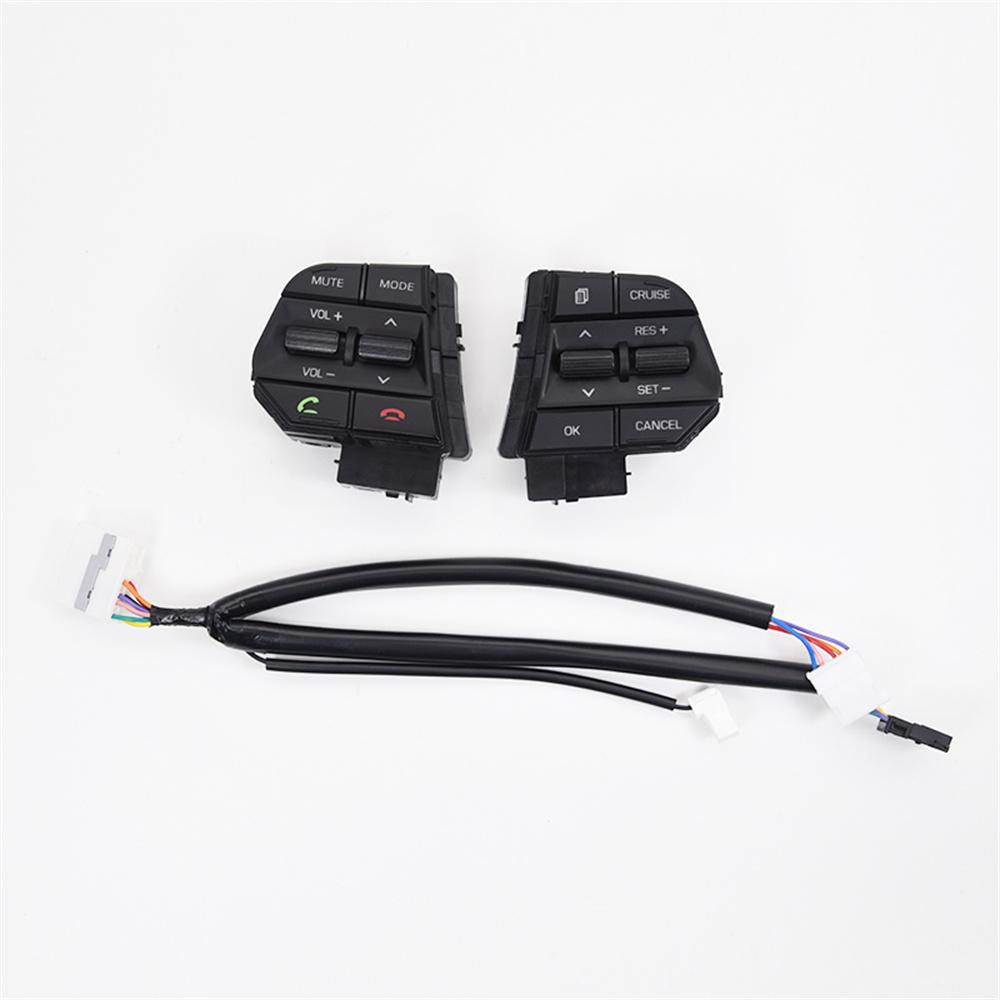 

Left & Right Steering Wheel Switch With Wire Harness For Hyundai Sonata 2.4 2015 2016