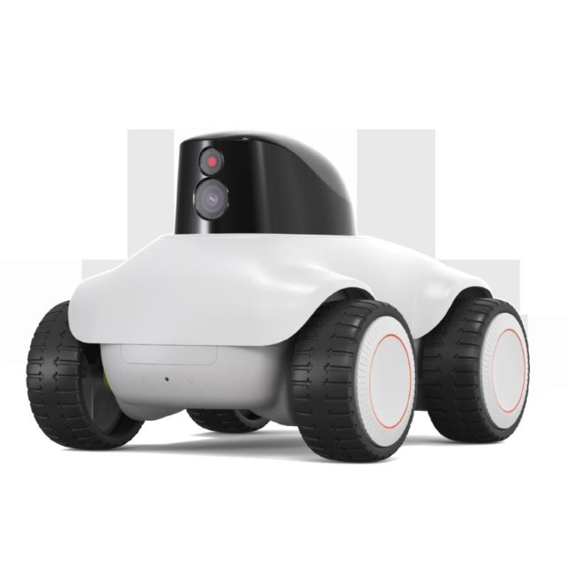 Smart Pet Monitoring Camera Remote Control Pet Tracking Cat Accessories Video Recording Screenshot White Cat Monitoring Camera