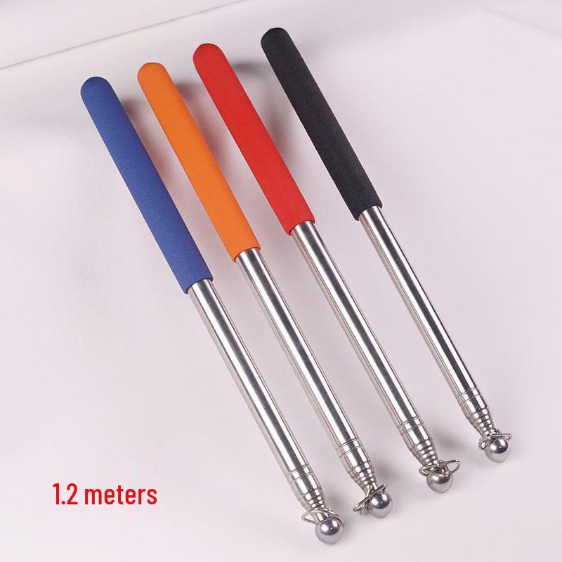 

Телескопический флагшток из нержавеющей стали и указка-хлыст для обучения