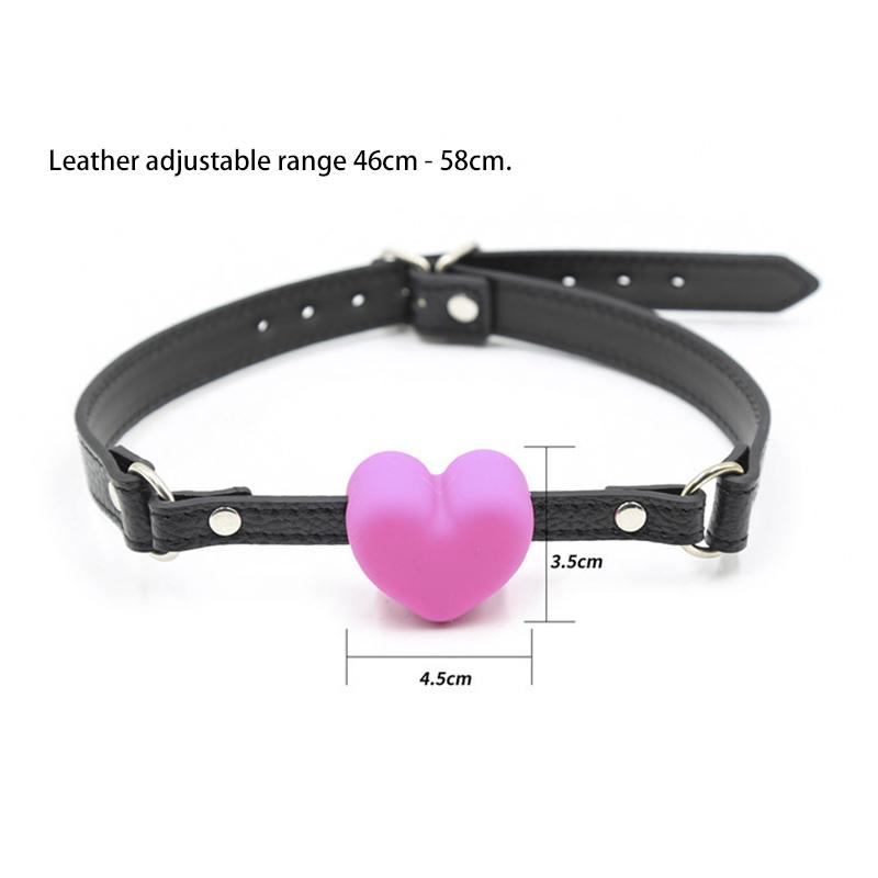 BDSM Open Mouth Gag O Ring,100% Medical Silicone Full Head Harness,SM Sex Toys for Couples,Bondage Gear Sexual Toy Adult