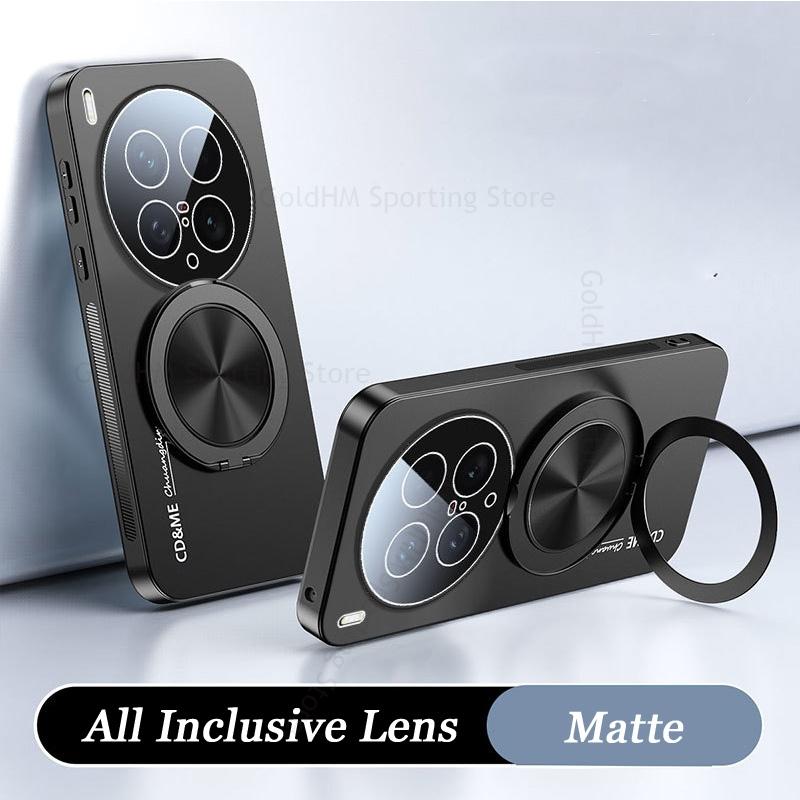 HD Fólie na objektiv Kroužkový stojánek Držák Pouzdro na telefon Pro vivo X200 Ultra 360° Neviditelný držák Matný Odolný Kryt Pro Vivo X200S X200 Pro