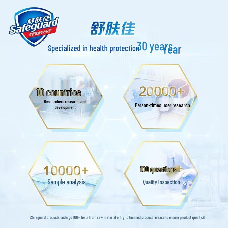Safeguard Lemon Fresh Body Wash 3x180g