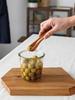 ChaBatree Wooden Tongs Teak Wood Kitchen Tools Horsetail 14.5cm