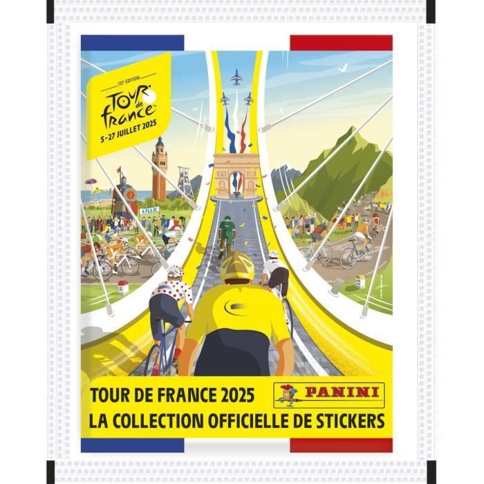 Boîte - PANINI - TOUR DE FRANCE 2025 - 36 pochettes - 180 stickers