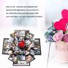 NEW Photo Album Box DIY Scrapbook Lovely Surprise Explosion Couple Memory Love Anniversary Day S3Y4