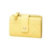 2025 Trendy Women's Short Wallet: Korean-Style Solid Color Card Holder & Coin Purse