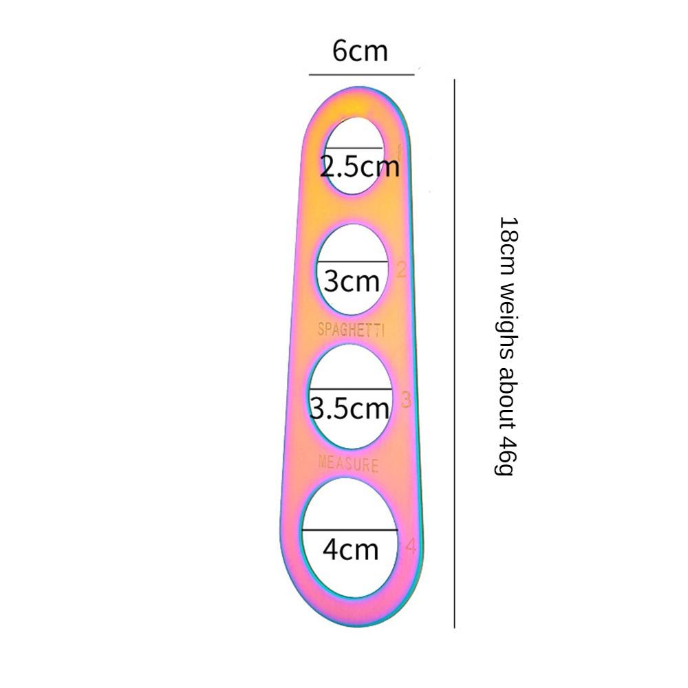 

1/3/4/5 шт. Измеритель для спагетти из нержавеющей стали, мерная линейка для макаронных изделий и лапши, кухонная линейка для торта, бесплатные измерительные кухонные инструменты, гаджеты