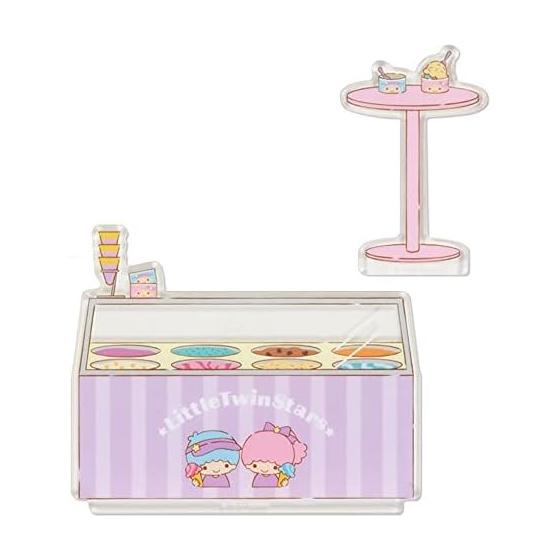 Sanrio Little Twin Stars Acrylic Stand Room Ice Cream Shop (Enjoy Idol) 868817