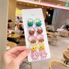 Soft Cartoon Elastic Hair Ties for Kids - Gentle, Non-Pulling Rubber Bands