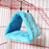 Bird Bed Winter Pet Bird Parrot Cages Warm Plush Hammock Hut Tent Bed Hanging Cave for Sleeping and Hatching Bird Accessories