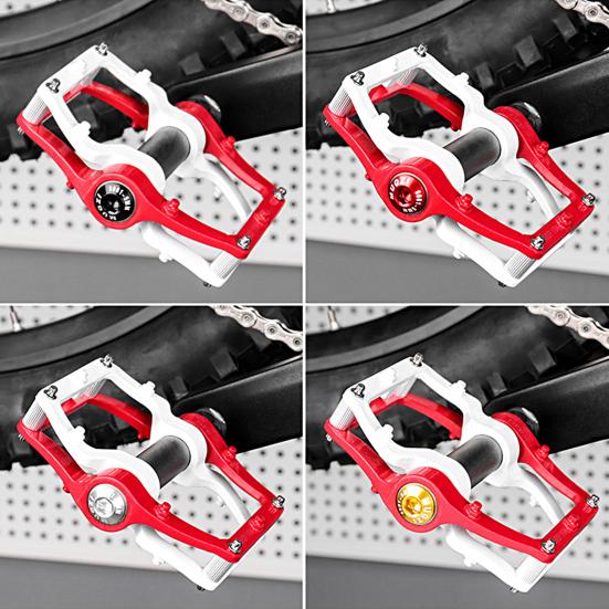 1 Pair MUQZI Bicycle Pedal Covers High Strength Dustproof Aluminum Alloy Bike Axle