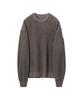 Leopeusaideu Dyed Sweater Dusty Brown