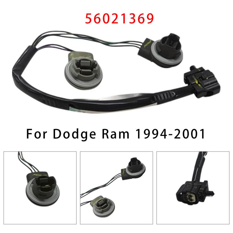 Artudatech Rear Tail Light Lamp Wiring Harness 56021369 For Dodge Ram 1994-2001 2000 1999 1998 1997 1996 1995