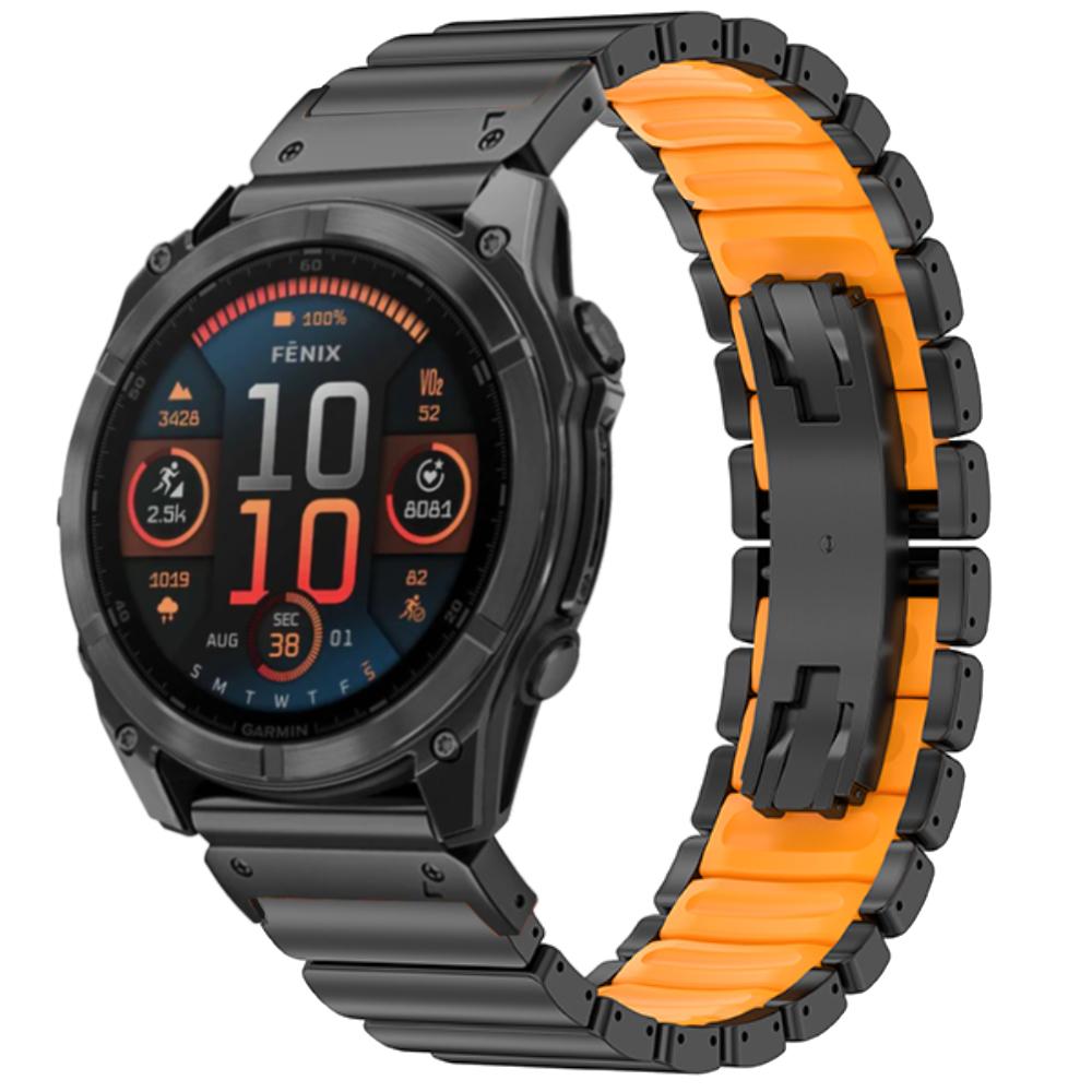 

26-мм титановый ремешок для Garmin Fenix 8 Pro 51 мм AMOLED 7X Pro Enduro 3/2 Роскошный ремешок Quick Fit для Garmin Quatix 8 51 мм Браслет 26mm