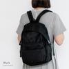 VITAFELICE Damen Nylon Rucksack mit Klappe, binb-z0302y (Schwarz)