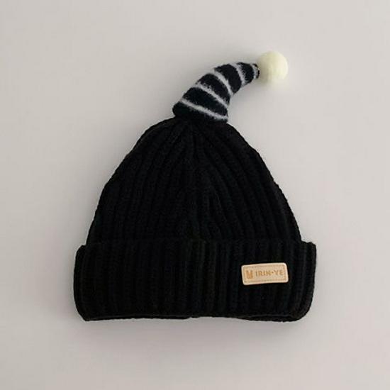 Cozy Plush Baby Hat: Elastic, Thick, Ear-Protecting Winter Warmth for Boys & Girls