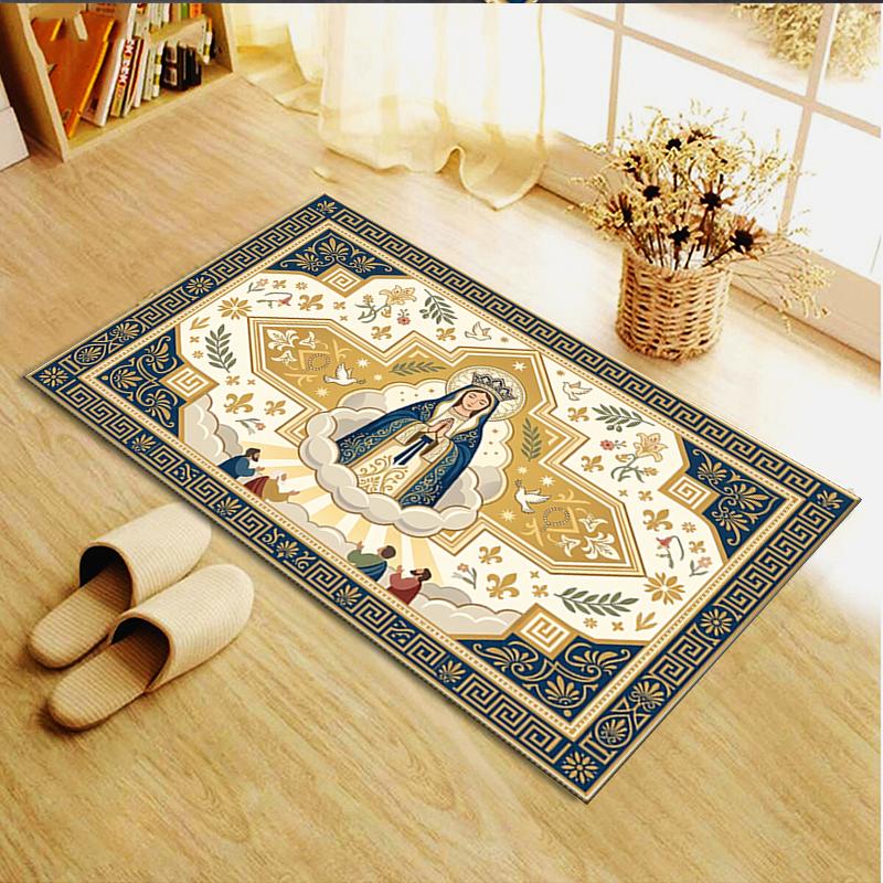 2025 New The Holy Mother Carpet Rug for Living Room Bedroom Home Sofa Decoration,Kids Play Non-slip Floor Mat09