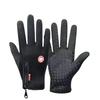 Unisex Waterproof Touchscreen Cycling Gloves: Warm, Fleece Lined, Non-Slip, Cold-Resistant for Outdoor Use In Autumn and Winter.