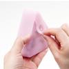 Skater Silicone Rice Ball Wide X Deep X SLOR1 Wrap, White, 9.5cm 3.5cm 8.5cm High,
