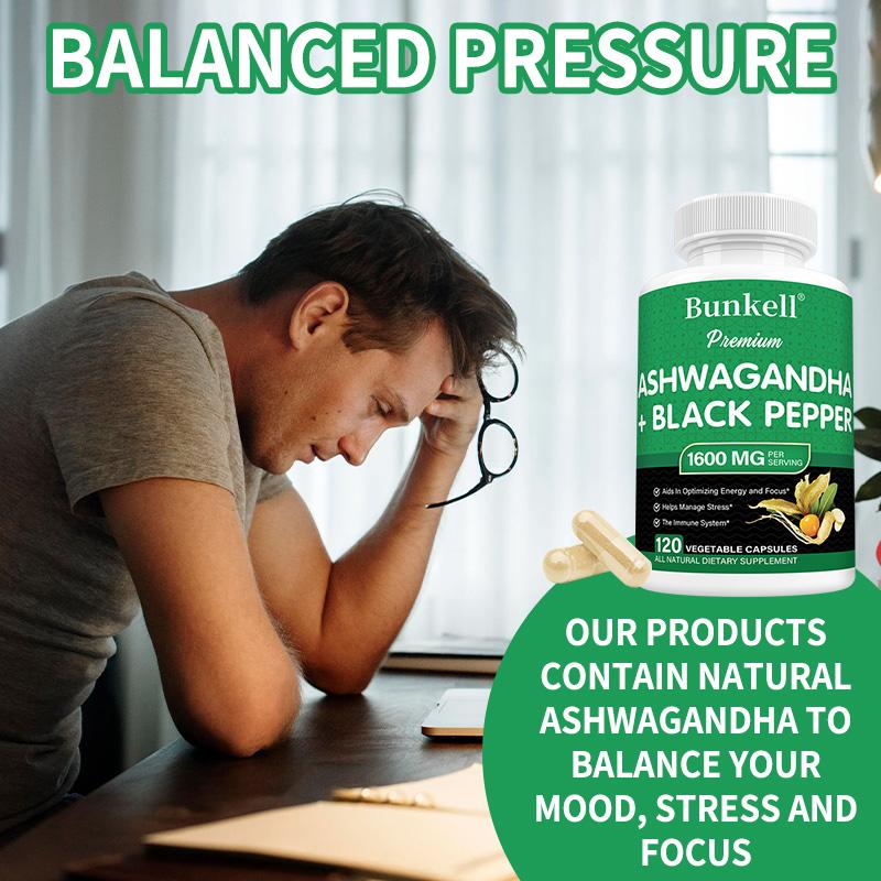 Organic Black Pepper Extract – Soothes and relieves stress 120 Capsules