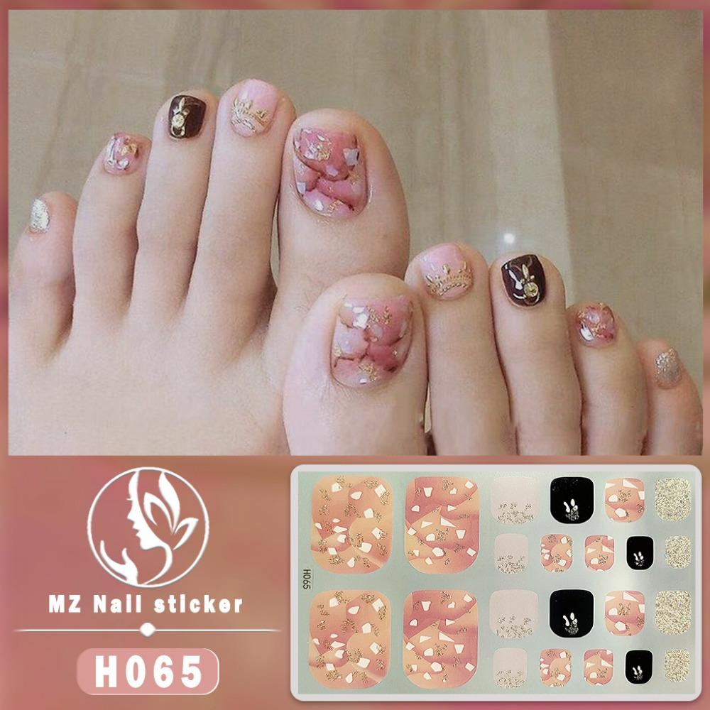 Fake Nails Toenail Sticker 3D Imitation Diamond Manicure Patch Waterproof and Long-lasting Whitening Toenail Sticker Wholesale