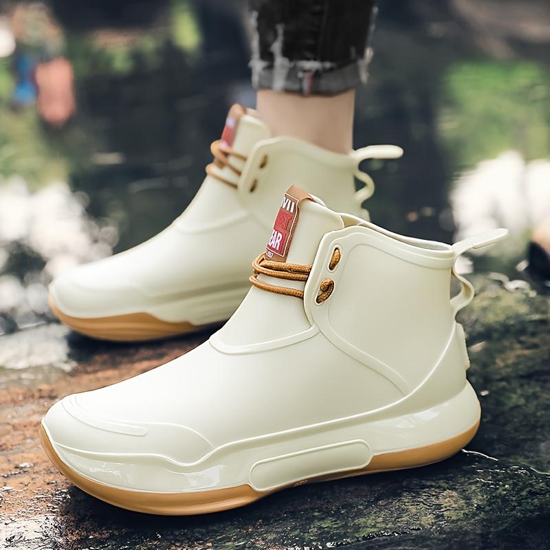 Unisex gumáky, nízké/střední, lehké pro všechna roční období, pár styl, deštivé dny, streetwear, vysoce kvalitní nízké gumáky