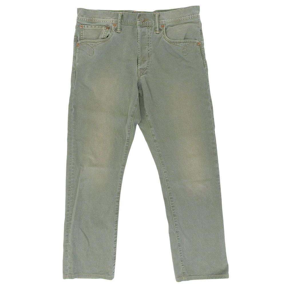 RRL Men's Button Fly Chino Pants, Khaki, Cotton, Size 32x32 Bottoms 32x32 khakiUsed