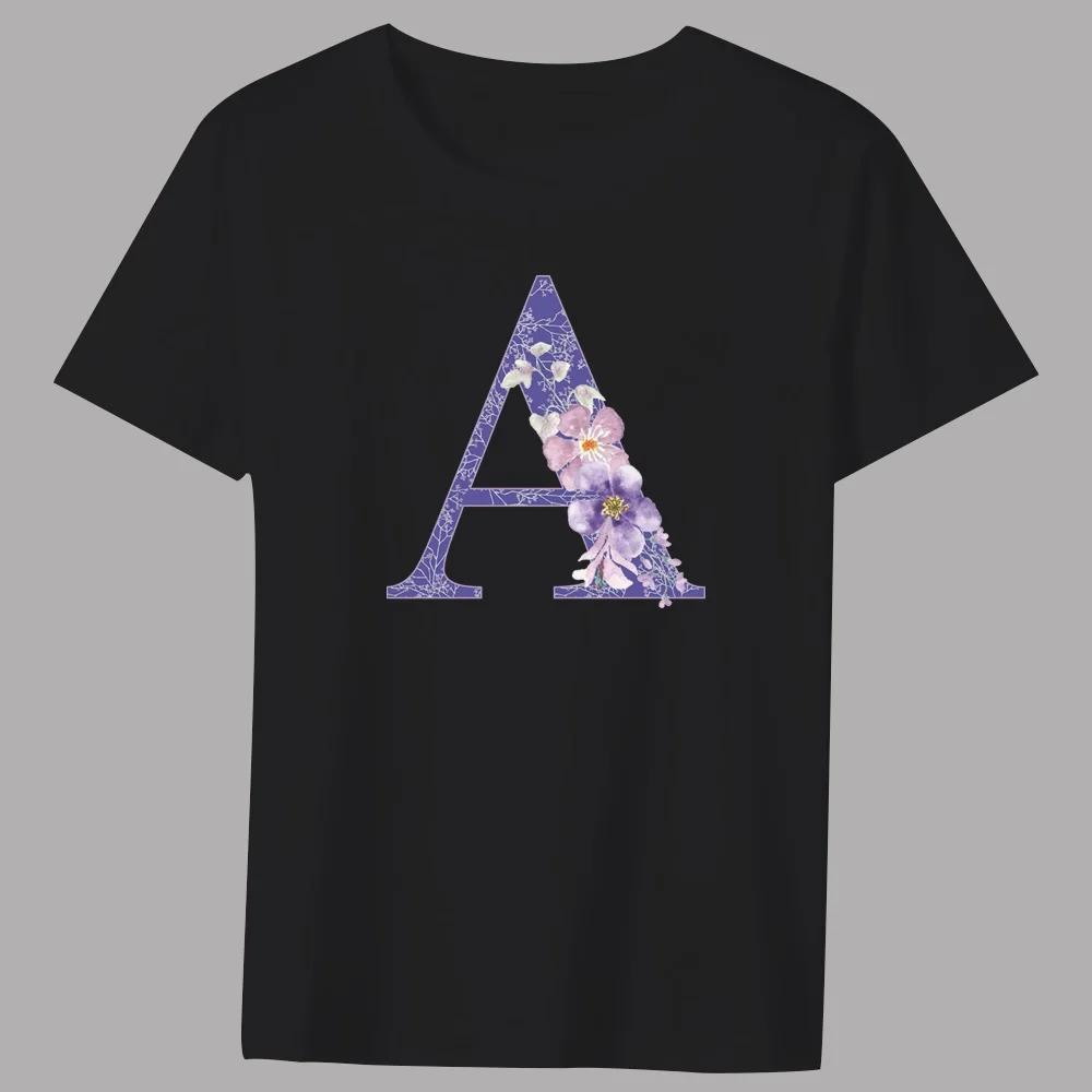 

Мужская классическая футболка повседневная с круглым вырезом с принтом в виде фиолетовых цветов и букв серия для поездок на работу все сочетается дышащая черная футболка XXXXXL чёрный