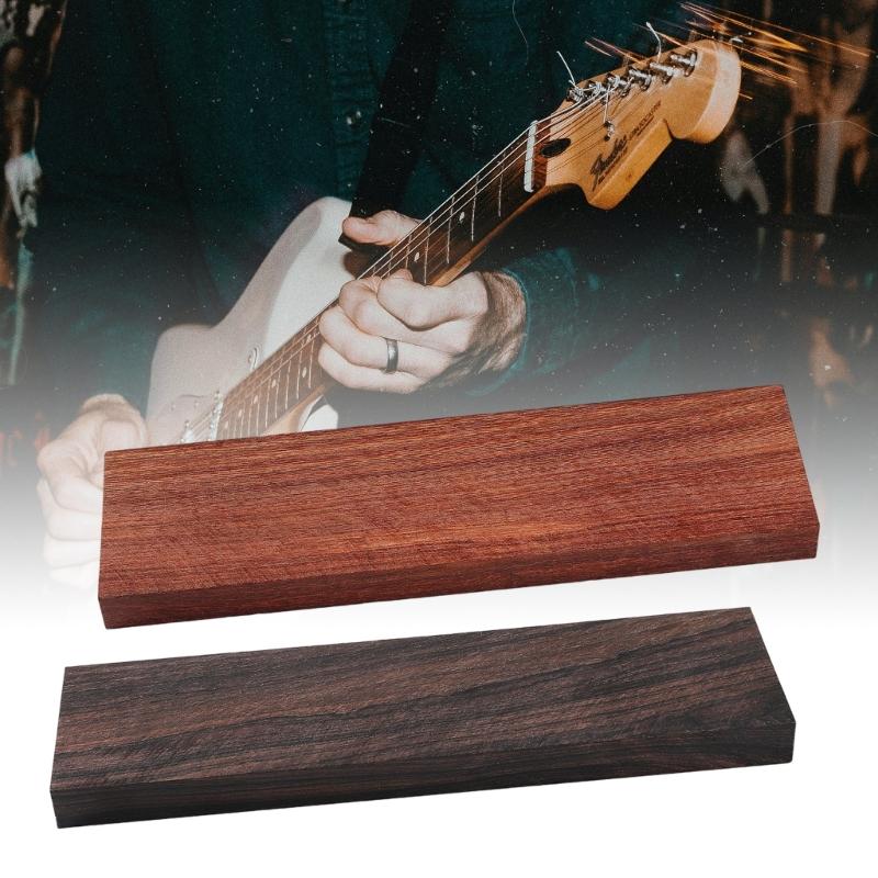 Premium Wood Guitar Bridge Smooth Vintage Guitar Bridge Replacement for Folk Guitar Enthusiasts