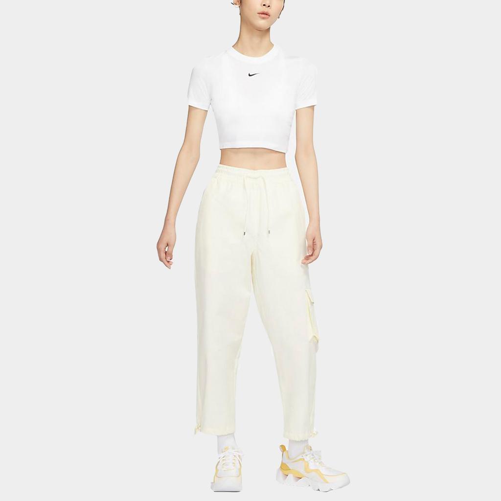 Nike Sportswear Women's Crop Top T-Shirt White DD1329-100