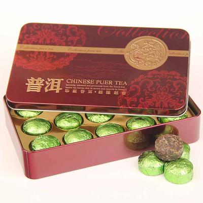 2021/2022 rok Raw Puer Mini Tuocha Puer o smaku kleistego ryżu Shen Puer Opakowanie upominkowe 90g