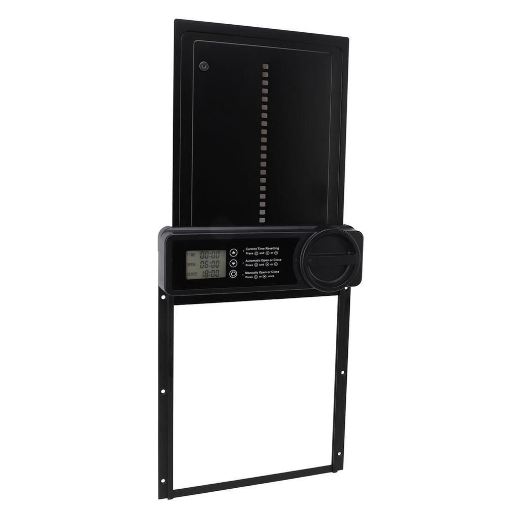 Automatic Chicken Coop Door Electric Timer IPX45 Waterproof Aluminum Alloy Auto Opener