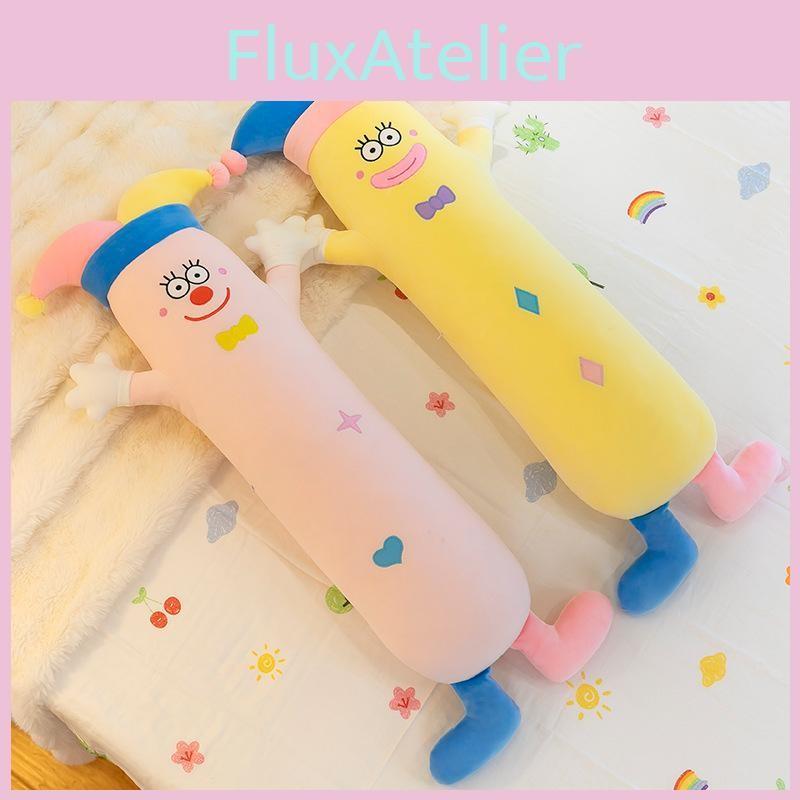 Cartoon Clown Cute Long Plush Toy Pillow Children Toy For Birthday Gifts