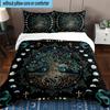 Tree Of Life Mandala 3pcs Bedding,Including 1pc Duvet Cover And 2pcs Pillowcases Perfect for Christmas,Ideal for Bedroom, Dormitory
