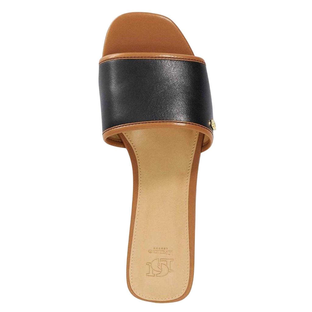 Dune London Womens/Ladies Laras Minimalist Leather Flat Sandals