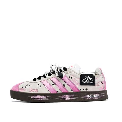 VL COURT 2.0 Abrasion Resistant Abrasion Resistant Low Top Skateboard Shoes Unisex Cherry Blossom Pink JS3003(Team1065-)