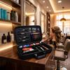 Hairstyling Tool Case HardSided Storage Bag with Dividers Padded for