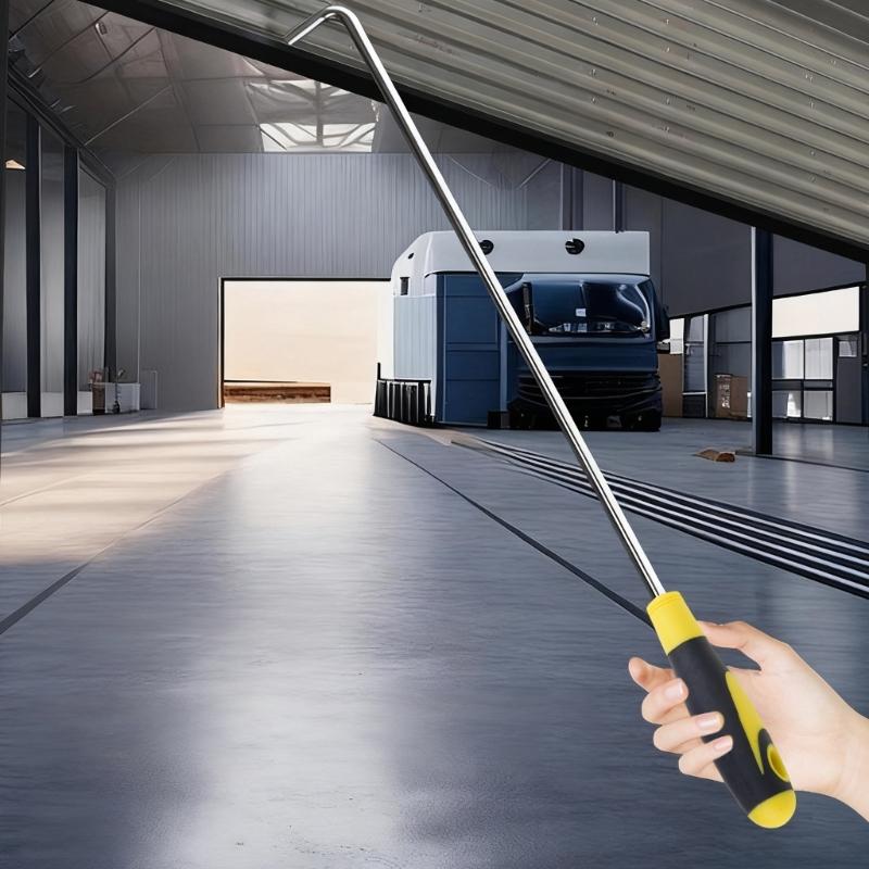 Adjustable Rustproof Roller Window Door Pulling Shutter Hook Tool For Garage Entries And Commercial Manhole Cover Access