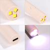 Mini Portable Salon Nail Dryer Lamp Professional Quick Dry LED UV Lamp For Nails Gel Curing Machine Ultraviolet Flashlight Pens