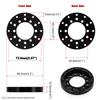 73mm Racing Steering Wheel Adapter Plate for Logitech G25/G27