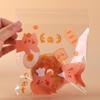 50/100 Pcs Cartoon Pattern Plastic Self-Adhesive Candy Bags Cookie Donut Bread Pastry Bag Food Packaging Resealable Gift Bag