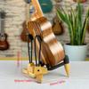 Składany Uchwyt na Ukulele Mały Stojak na Instrumenty Muzyczne Mały Stojak Podłogowy na Gitarę Gruby Wyściełany Antypoślizgowy Uchwyt na Ukulele